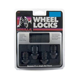 Gorilla Automotive 96641BDX Black Factory Style Wheel Lock Set (14mm x 1.50 Thread Size, 4-Pack)