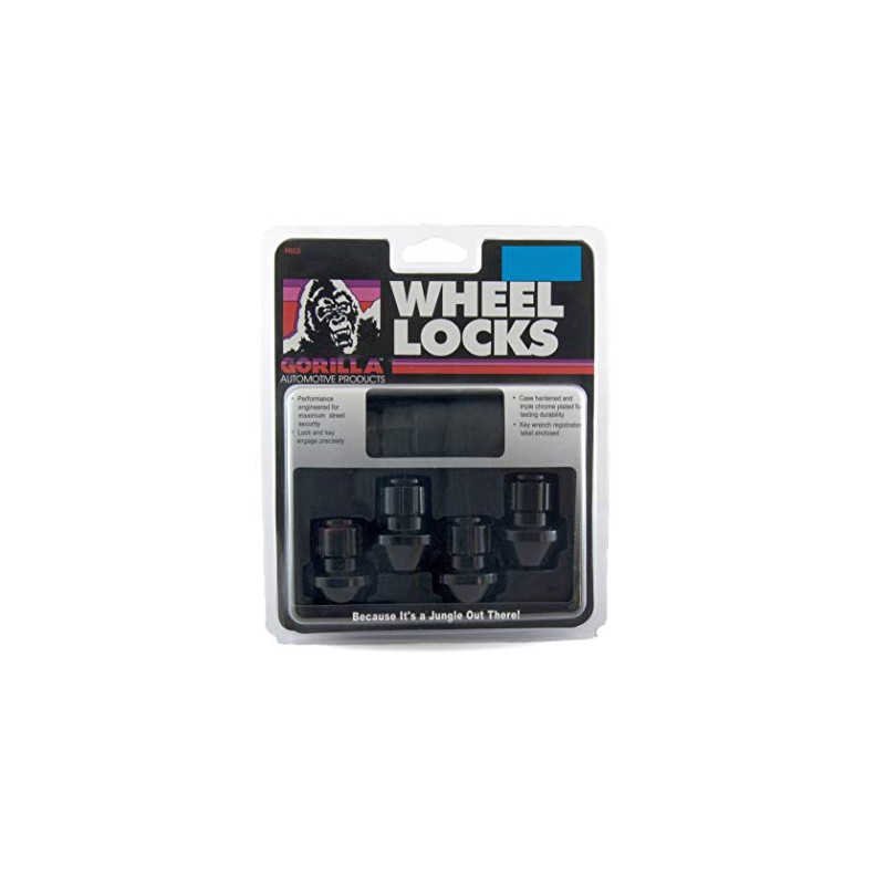 Gorilla Automotive 96641BDX Black Factory Style Wheel Lock Set (14mm