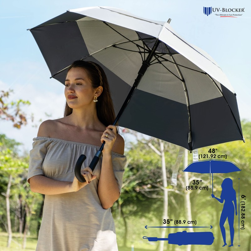 UV-Blocker Sun Umbrella UV Protection Fashion Umbrella - Large Sun