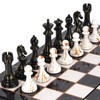 15" Large Chess Set for Adults with Weighted Acrylic Chess