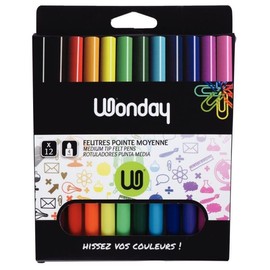 Pack of 12 Medium Tip Pens