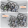 Ultrawall Ceiling Bike Rack for Garage, Indoor Bike Hanger with