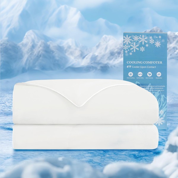 HARBOREST Cooling Comforter Queen Size - Cooling Blanket for Hot