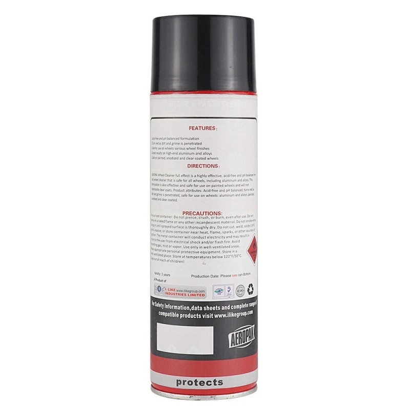 Aeropak Wheel Cleaner - removes brake dust and grime 17oz