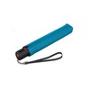 Knirps U.200 Ultra Light Duomatic Turquoise with Black Coating -