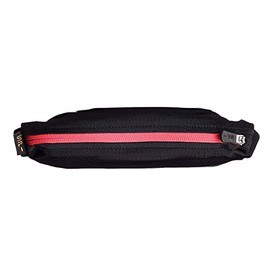 Spi Belt Water Resistant PRO Waist Bag, Black, Black