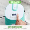 GreenLife Digital Rice Cooker, 2-Cups Uncooked/4-Cups Cooked, Removable Nonstick Ceramic