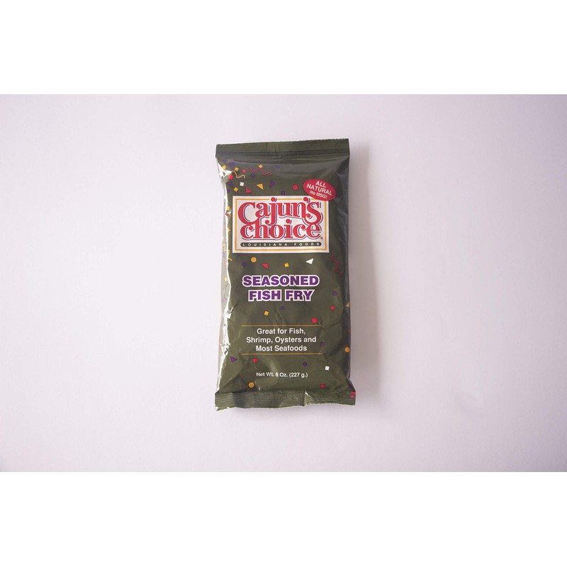 Cajun's Choice Seasoned Fish Fry Mix, 8 OZ