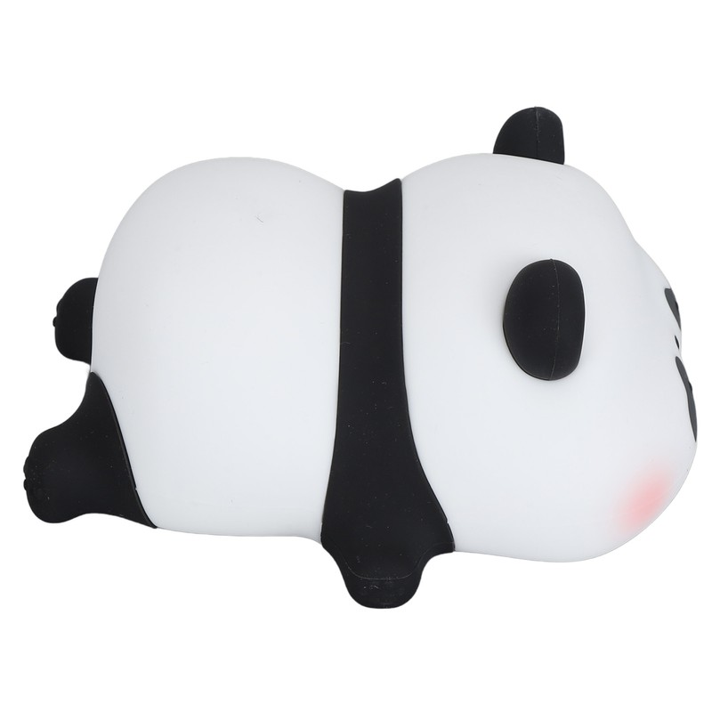 Cute Panda Night Light Silicone Animal Night Lamp USB Rechargeable