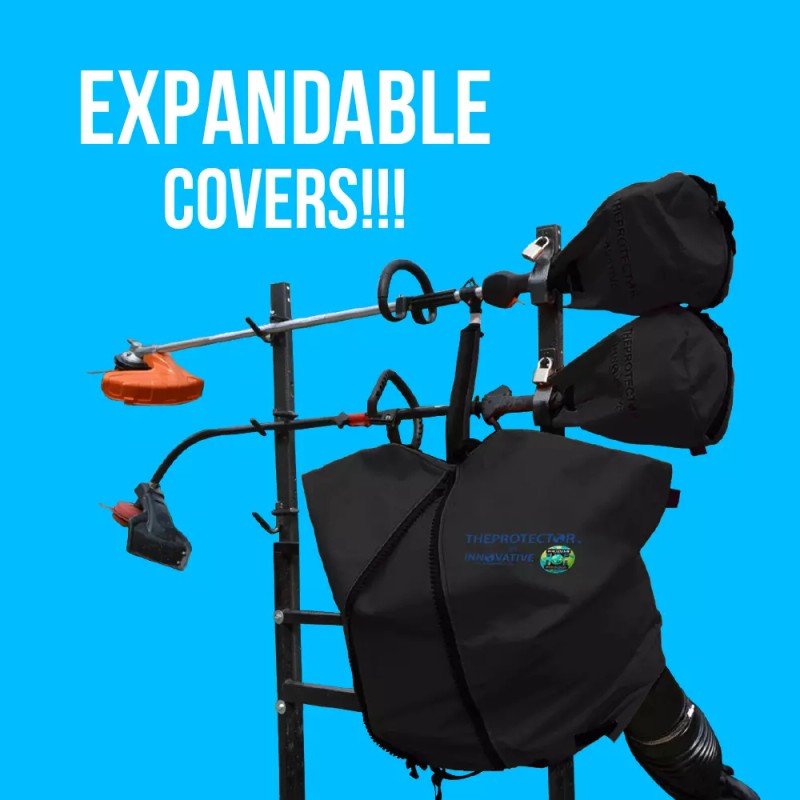 THEPROTECTOR Backpack Blower Cover 100% Waterproof Expandable Black Bag Wrap