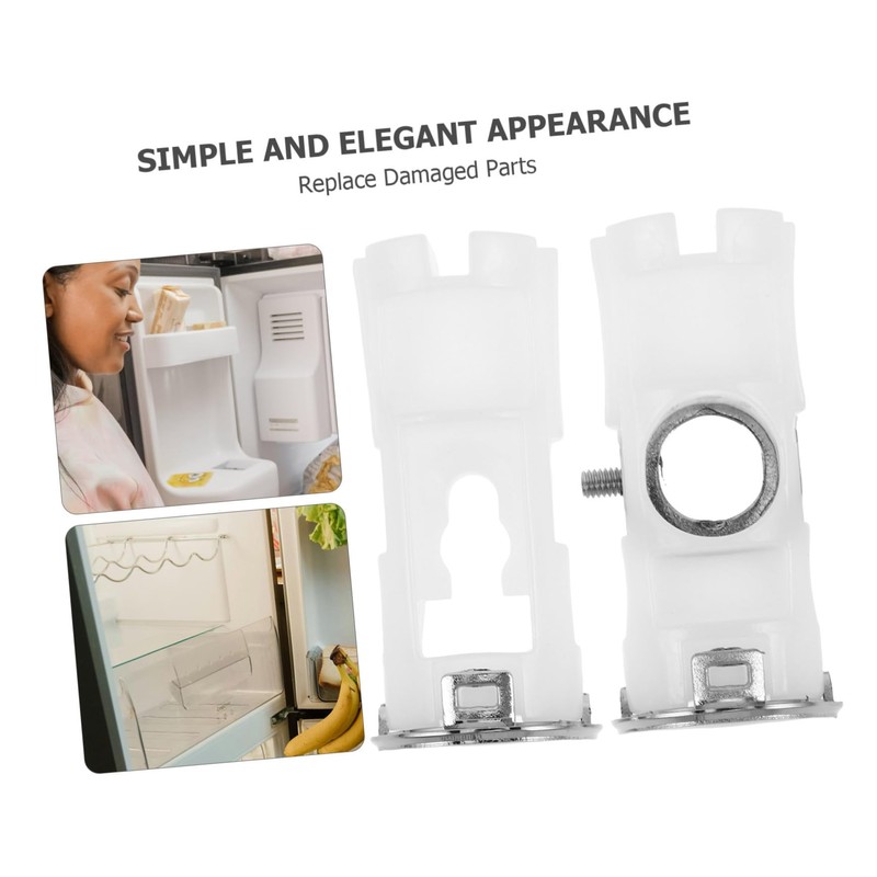 DOITOOL Refrigerator Door Handle Kit Replacement Repair Tool for Fridge