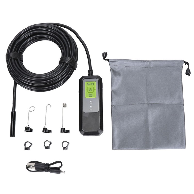 Dual Lens Endoscope IP67 Waterproof High Definition Wireless WiFi Remote