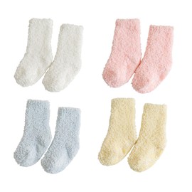 Baby Anti Skid Cozy Socks,Thick Warm Soft Infant Grippy Fluffy Socks,Toddler Fuzzy Kids Girls Boy (Color#2)