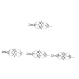 Gadpiparty 4pcs Viking Vintage Chignon Pin Hair Stick Smooth Metal Bun Hairpin for Women Hair Accessories for Styling