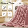 BEDELITE Fleece Throw Blanket for Couch, Soft and Warm, Fluffy