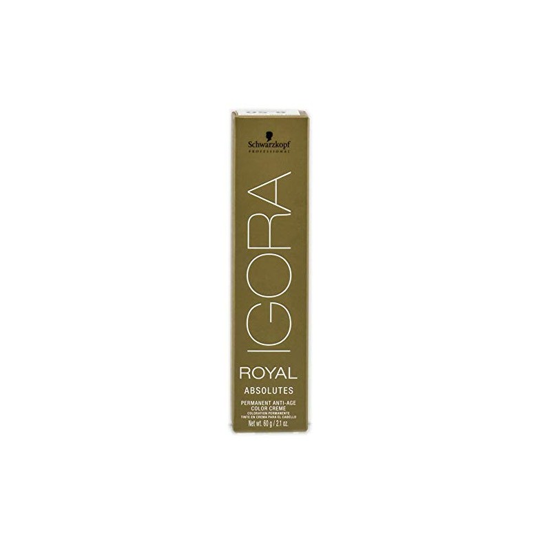 Schwarzkopf Igora Royal ABSOLUTES Permanent Color Creme 2.1oz (6-50) by