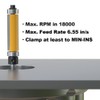 FivePears 4 PCS Top and Bottom Bearing Flush Trim Router