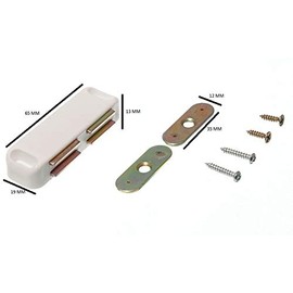 Large Double Plate Magnetic Door Cabinet Catch