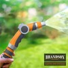 Brandson - Gartenbrause - Garten Handbrause für Gartenschlauch - Spritzpistole