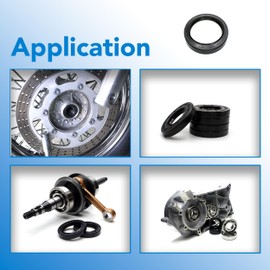 Parts and Parts Shaft Seal 60 x 80 x 8 mm NBR 70 DIN 3760 ISO 6194