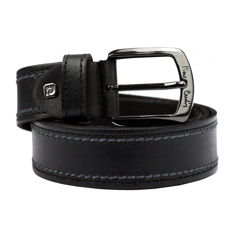 Pierre Cardin 610 KAM01 Men's Belt, Elegant Men's Belt, Leather,