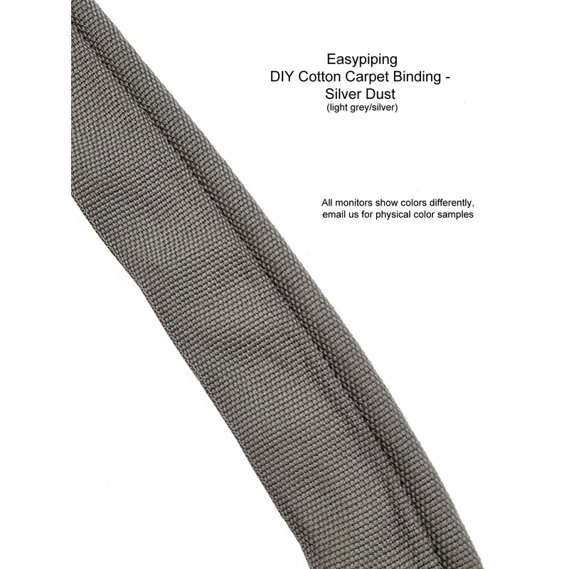 Easypiping Cotton DIY Carpet Binding - Make Professional Looking Area