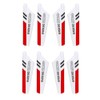 JIAFAN Propeller Blades 8pcs red for Syma S107/ S107G RC