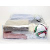 Clear Vinyl Zippered Storage Bags 24 x 27 x 7