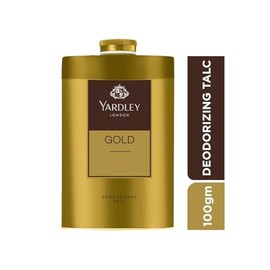 Yardley London Gold Deodorizing Talc Talcum Powder Men 100gm by Yardley