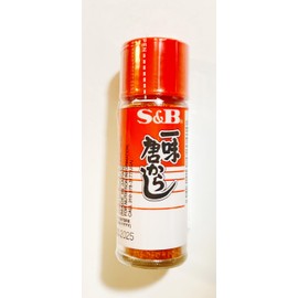 S&B Japanese Ichimi Togarashi Red Chili Pepper Seasoning,15g, Set of 2