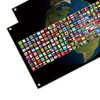 3×5 FT Global Nations Flag,Large Globe National College Funny Dorm