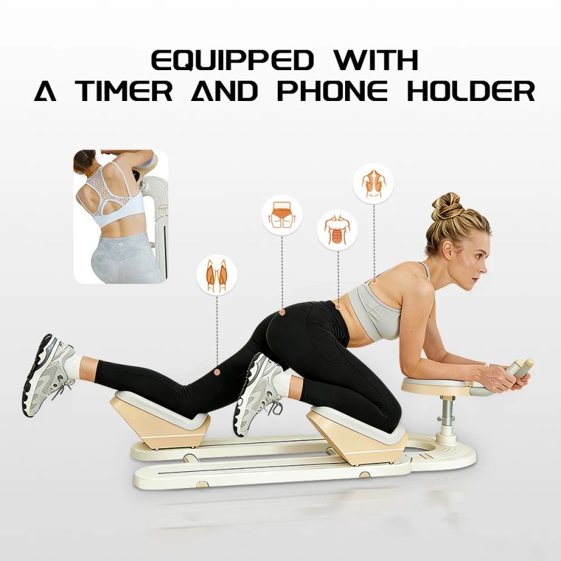 Adjustable Detachable Waist Exerciser Home Use Abs Waist Training Machine