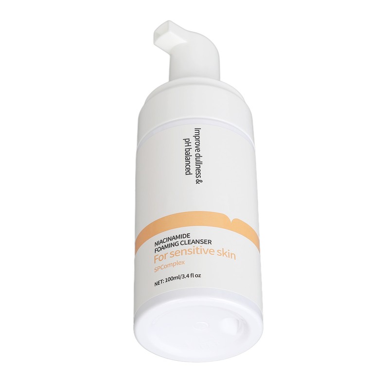 Niacinamide Facial Cleanser Deep Cleansing Brightening Whitening Vitamin C Foaming