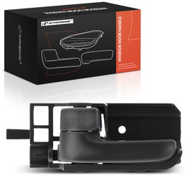 A-Premium Front or Rear Left Driver Side Interior Door Handle Compatible with Toyota Corolla 2003-2008, Tacoma 2005-2015, Matrix 2003-2008 & Scion tC 2005-2010, xA 2004-2006 & Pontiac Vibe, Gray