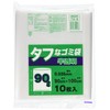 Nippon Giken Industrial Tough Garbage Bags, Translucent, 3.2 gal (90