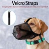 Dog Muzzle, Muzzle for Large Dog with Velcro Straps, Breathable