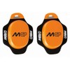 Motorcycle Knee Protectors Knee Sliders for Leather Combi (Orange)