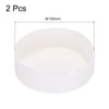 sourcing map 2pcs Rubber End Caps 150mm(6 Inch) ID Vinyl