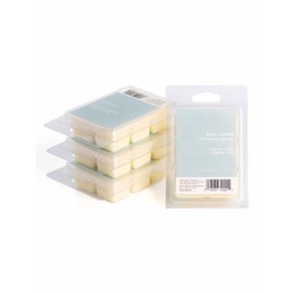 Claire Burke Scented Wax Melts, Wild Cotton Clean Scent, 24 Wax Melt Cubes - 4 Pack