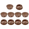 M METERXITY 10-Pack Round Soffit Vents, 35mm/1.4 Inch Plastic Air