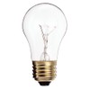 Satco S3720 130V Medium Base 40-Watt A15 Light Bulb, Clear