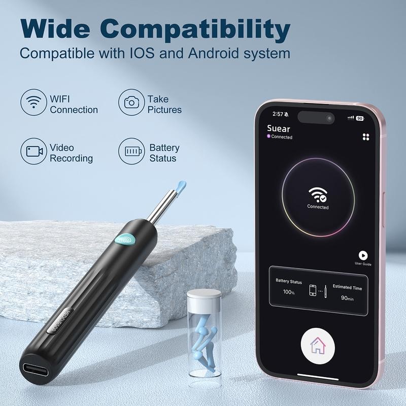 Medcursor Ear Wax Removal, Ear Wax Removal Tool Camera with