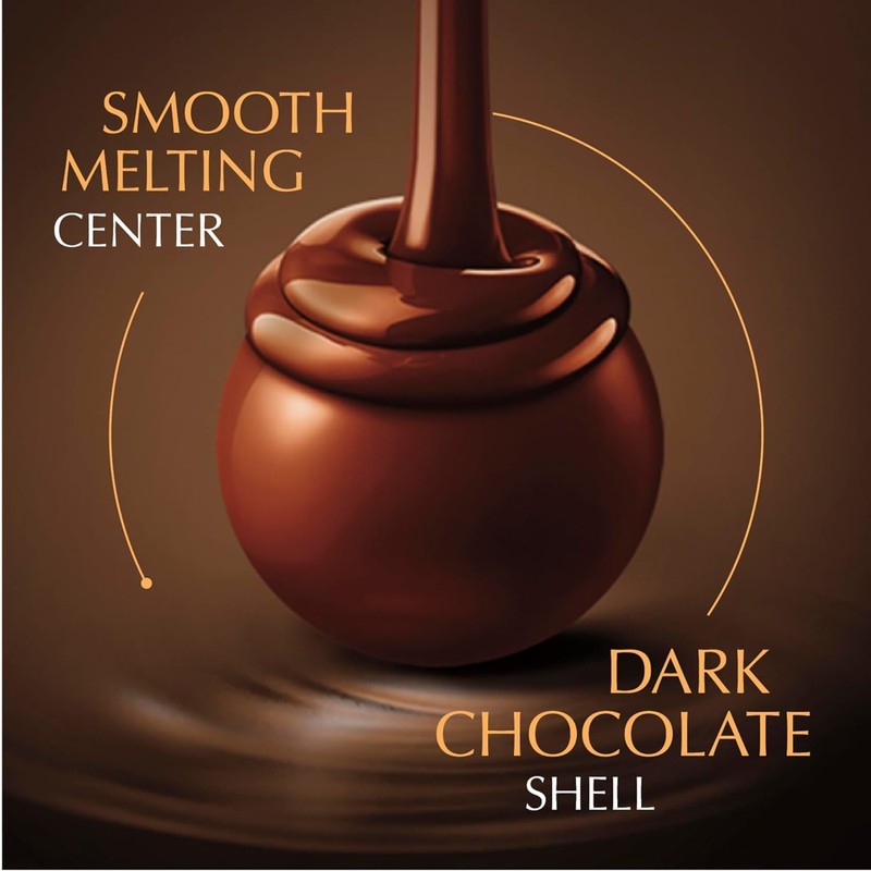 Lindt 70% Cocoa Extra Dark Chocolate Truffles - 6oz