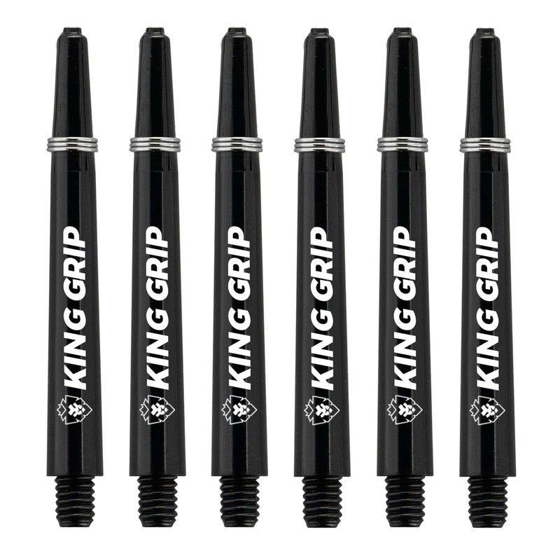 KOTO Darts chäfte Collection Short + Remover, Nylon Shafts Red,