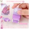 Roller Eraser Set of 4 Erasers Cute Cat Paw Shape
