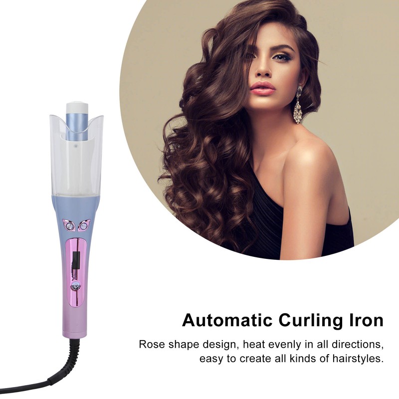 Curling Iron Portable Gradient Color Smart Wet Dry Dual Use