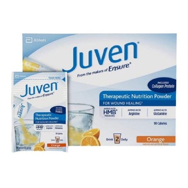Juven Therapeutic Nutrition Drink Mix - Orange, (30 Packets)