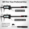 werka Digital Caliper, 0-6” Calipers Measuring Tool, Micrometer Caliper with