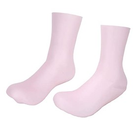 Calcetines de silicona para hombres, calcetines hidratantes, calcetines de silicona para absorción de impactos, alivio de presión para evitar grietas,