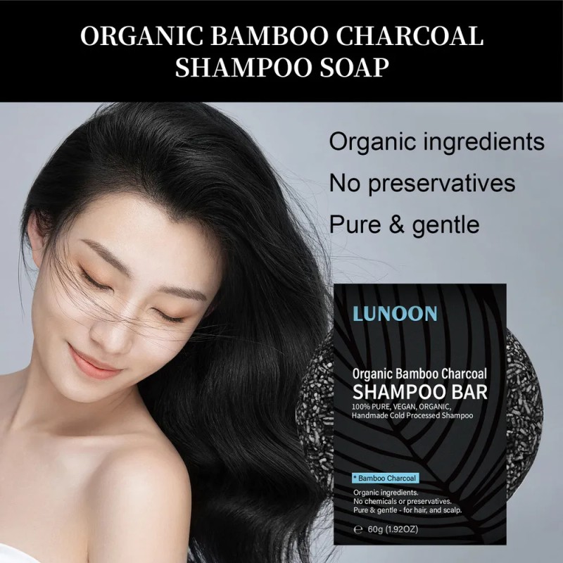 Champú For Barba Y Cabello Oscurecidos, 3 Piezas